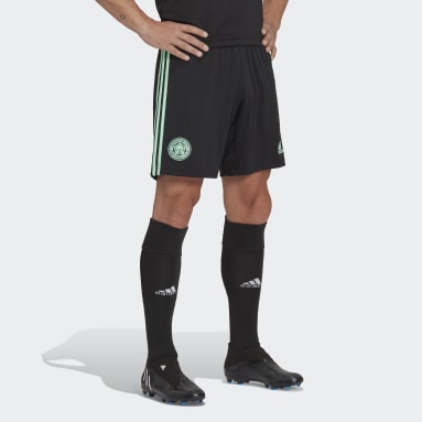 Leicester City FC 22/23 Borteshorts Svart