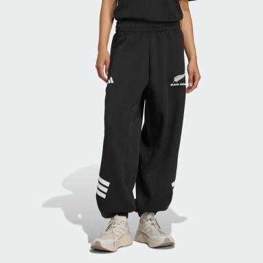 Pantaloni Black Ferns Paracadute 3 strisce
