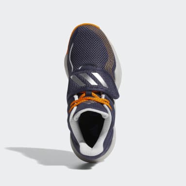 Zapatillas Deep Threat Primeblue Azul Niño Basketball