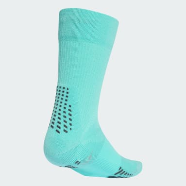 ถุงเท้ารองรับแรงกระแทกความยาวครึ่งแข้งพิมพ์ลายเพื่อการยึดเกาะ adidas Football