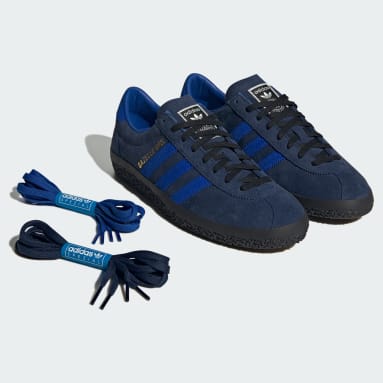 ผู้ชาย Originals สีน้ำเงิน รองเท้า Gazelle SPZL