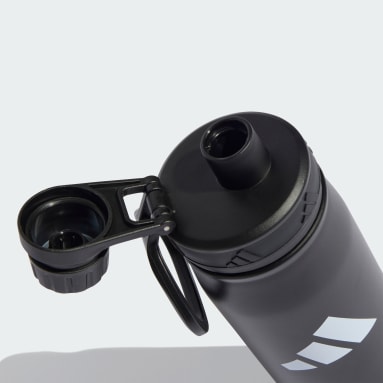 Trinkflasche aus Metall mit Schraubverschluss, 0,6 Liter