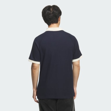 Waffle Short Sleeve Polo Shirt