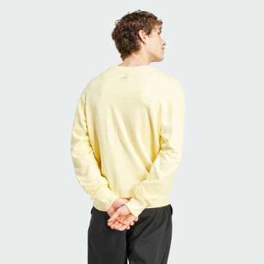 Sudadera amarilla adidas new arrivals