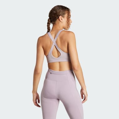 Sujetador FastImpact Luxe Run High-Support Violeta Mujer Gimnasio Y Entrenamiento