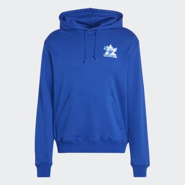 Moletinho com Capuz Graphics Cloudy Trefoil