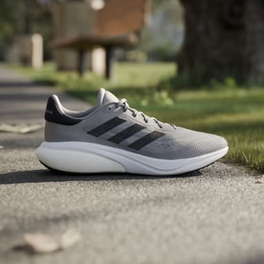 Tênis de Corrida Supernova 3 Cinza Homem Running