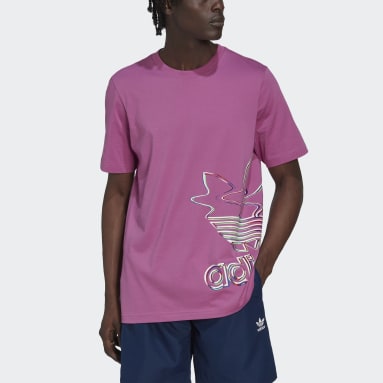 Remera Hyperreal Manga Corta Violeta Hombre Originals