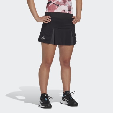Women Tennis Black Club Tennis Pleated Skirt
