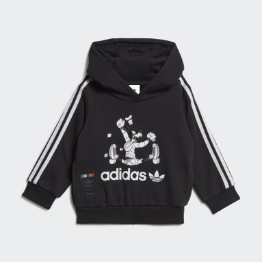 Infants Originals Black Sport Goofy Hoodie Set
