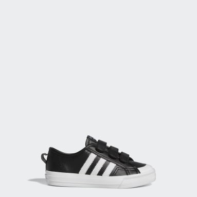 Scarpe Nizza Comfort Nero Bambini Originals