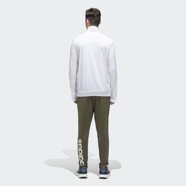 Men Training White LINEAR TRAINING TRACKSUIT