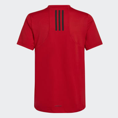 Jungen Sportswear XFG AEROREADY Slim Sport T-Shirt Rot