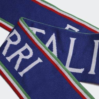 Soccer Blue Italy Soccer Scarf
