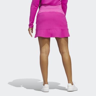 Women Golf Pink Frill Skirt
