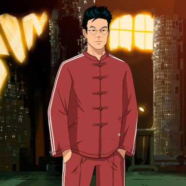 CLOT BY EDISON CHEN TRENINGSJAKKE