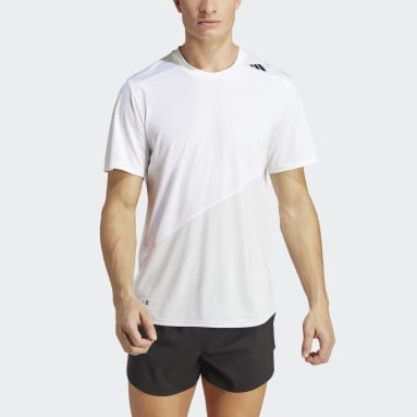 T-shirt de running Made to be Remade Blanc Hommes Running