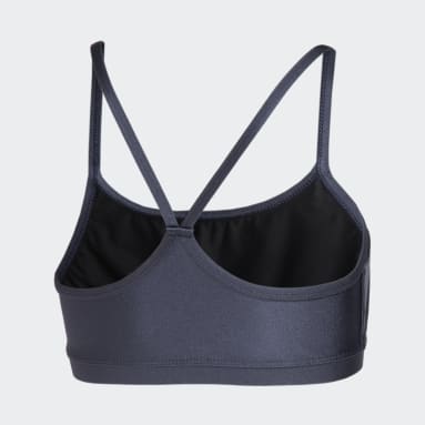 Top Deportivo Aeroreact Training Soporte Ligero Azul Mujer Training