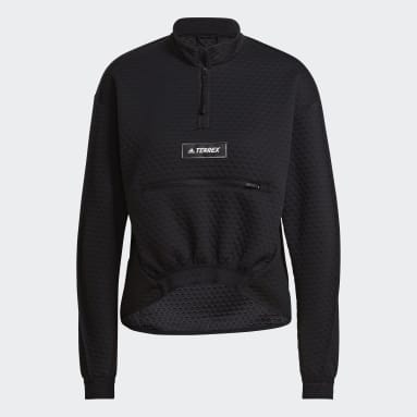 Felpa Terrex Hike 1/2 Zip Nero Donna TERREX