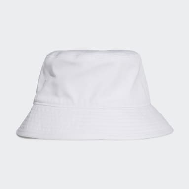 Training White Cotton Bucket Hat