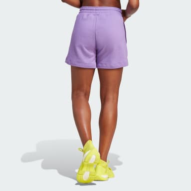 Women adidas_by_stella_mccartney Purple 스텔라 트루캐주얼 테리 쇼츠