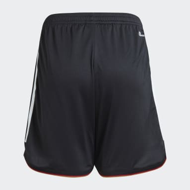 Shorts Uniforme Titular Alemania 22 Negro Niño Fútbol