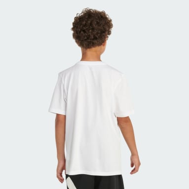 T-Shirts 0-16) | (Age adidas US👕 White 👕Kids\'