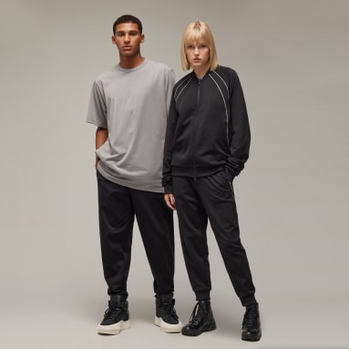 adidas Y-3 Refined Woven Wide Leg Pants - Black, Women's Lifestyle