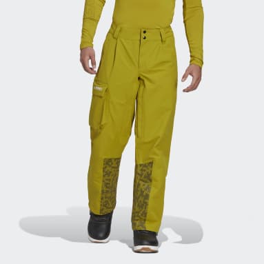 Pantaloni Terrex 3-Layer Post-Consumer Nylon Snow Verde TERREX
