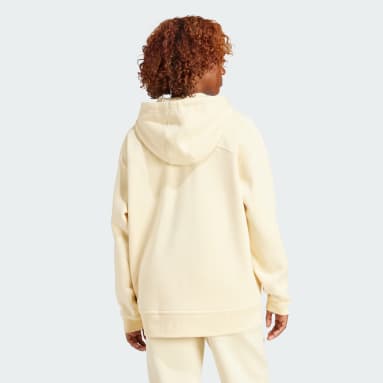 Frauen adidas by Stella McCartney adidas by Stella McCartney Sportswear Kapuzenjacke Beige