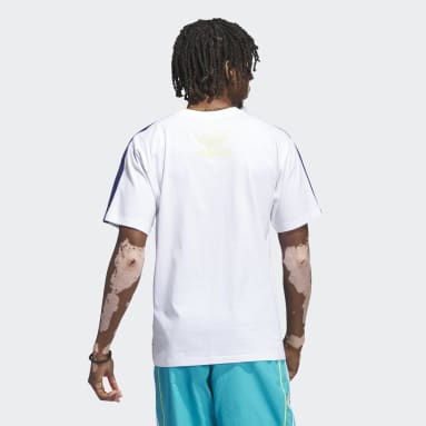 Adidas Originals Outlet: T-shirt homme - Blanc  T-Shirt Adidas Originals  IP6967 en ligne sur