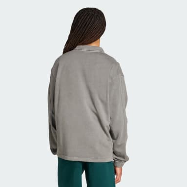 Sweat-shirt demi-zip délavé en tissu éponge All SZN