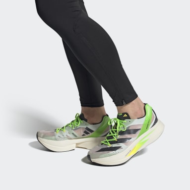 วิ่ง สีเขียว รองเท้า Adizero Prime X
