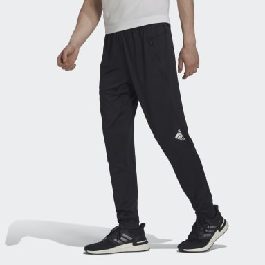 Pantaloni D4T Workout Warm Nero Uomo Sollevamento Pesi