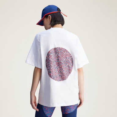 Camiseta Estampada Folgada adidas by Stella McCartney