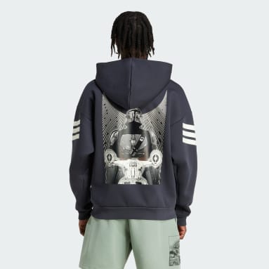 SWEAT-SHIRT À CAPUCHE GRAPHISME DANS LE DOS ADIDAS STAR WARS THE MANDALORIAN
