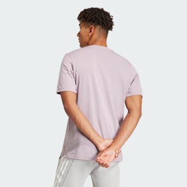 adidas Edge Seam Tee - Purple, Men's Lifestyle