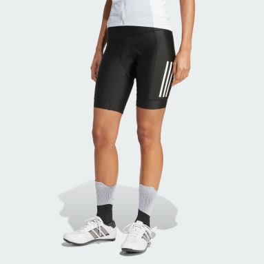 Essentials 3-Stripes Wielrenshort met Zeem