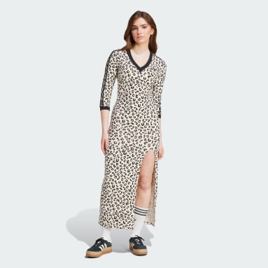 Šaty Leopard 3-Stripes Maxi