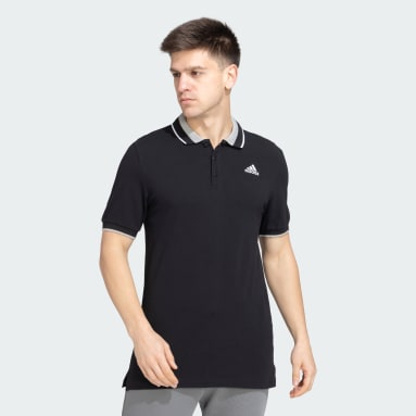 ESSENTIALS CORE POLO TEE
