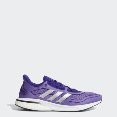 adidas purple and blue