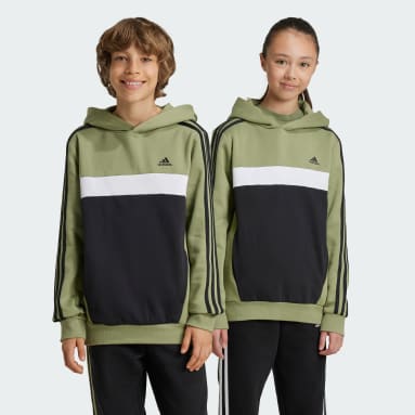 Sudadera con capucha Tiberio Colorblock Fleece 3 bandas (Adolescentes)