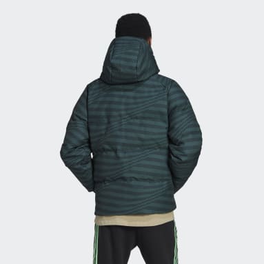 Männer Fußball Real Madrid Daunenjacke Schwarz