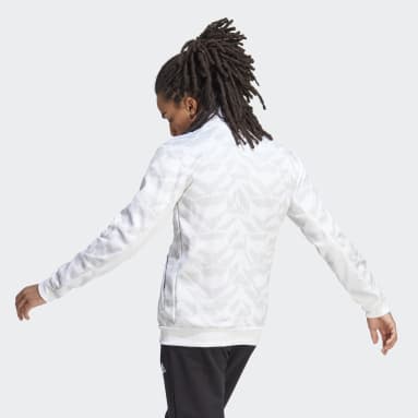 Men Sportswear White Tiro Suit Up Track Jacket