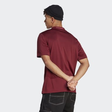 T-shirt Mesh-Back Bordeaux Hommes Sportswear