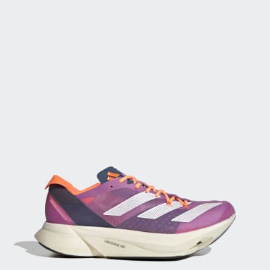 Hardlopen paars Adizero Adios Pro 3 Schoenen