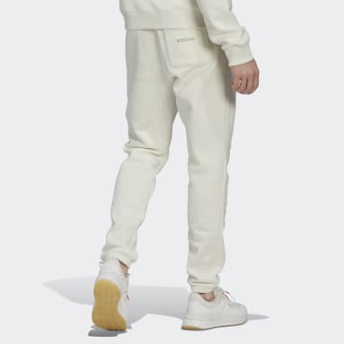 Männer Sportswear Fleece Hose Weiß