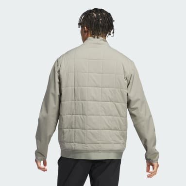 Ultimate365 Quilted DWR Pullover met Halflange Rits