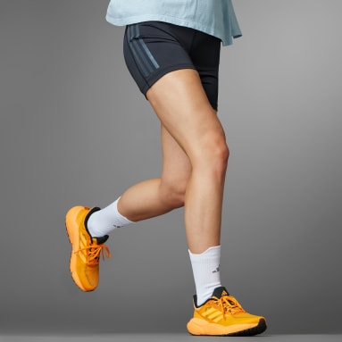 Women Running Orange Solarboost 5 Shoes