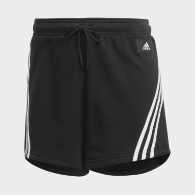 Shorts adidas Sportswear Future Icons 3 Rayas Negro Mujer Sportswear